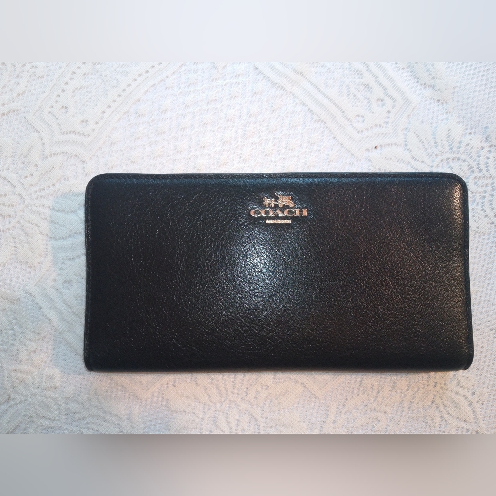 Black Coach Wallet
